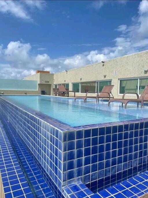 Flat Bello Plaza - Piscina Com Vista Da Orla Cabedelo Exterior photo