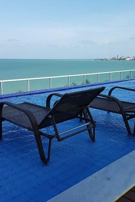 Flat Bello Plaza - Piscina Com Vista Da Orla Cabedelo Exterior photo